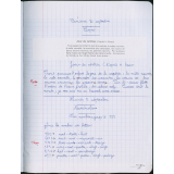 Cahier journalier