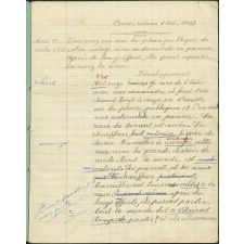 ''Cahier de Compositions françaises