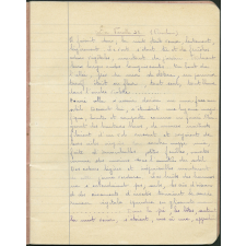 Cahier de Français