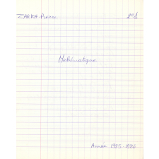 Mathématique