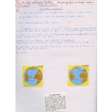 ''Cahier de Géographie''