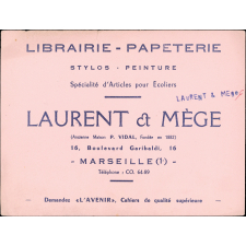 Librairie-Papeterie Laurent & Mège