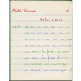 Cahier d'essais