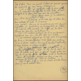 Distribution des Prix - 1959 - Brouillons du discours de remerciements et du discours à ses élèves