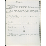 Cahier de Physique et de Chimie