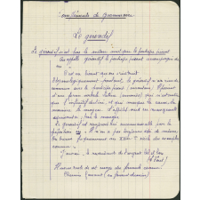 Cahier de