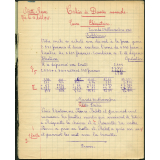 Cahier de devoirs mensuels