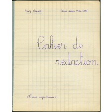 Cahier de rédaction