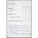 Collège de Damville. Stage de 3e. Évaluation de stage