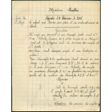 Cahier journalier