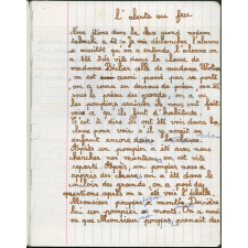 Cahier de brouillon