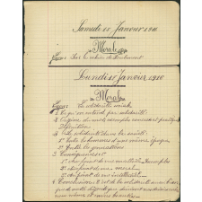 Cahier de 