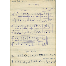 Cahier de musique