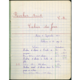 Cahier du Jour