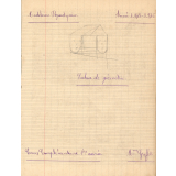 Cahier de devoirs de géométrie