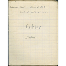 Cahier d'Histoire