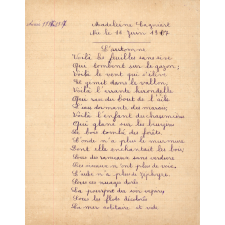 Cahier de récitations