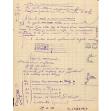 Cahier de brouillon
