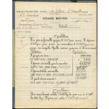 Cahier mensuel