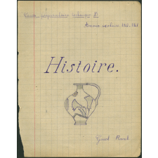 Cahier d'histoire