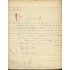 Devoir d'algèbre