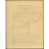Cahier journalier