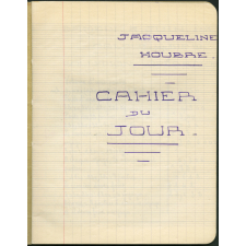 Cahier du jour