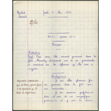 BEPC 1957. Collège de Damville. Rédaction