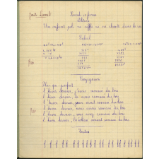 Cahier du jour / cahier de roulement (n°4)