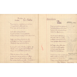 Cahier de récitation
