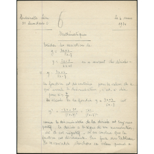 mathématiques