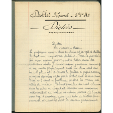 Grammaire - Dictées - 6ième A2
