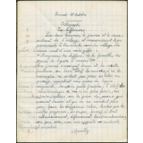 Cahier d' 