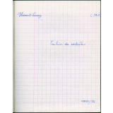 Cahier de contrôles