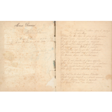 Cahier de Chants et Poésies