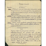 Cahier journalier