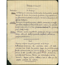 Cahier journalier