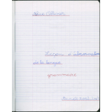 Cahier de 