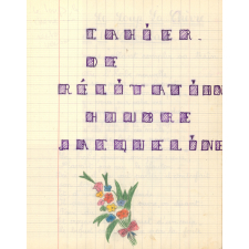 Cahier de Récitations
