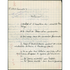 Cahier d'Histoire