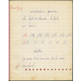 Cahier de Français