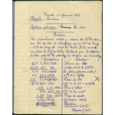 Cahier journalier