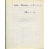 Cahier du jour n°3