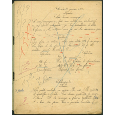 Cahier du jour