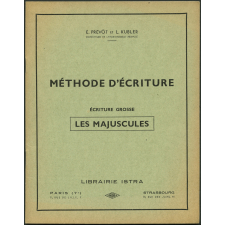 Méthode d'écriture : écriture grosse : les majuscules
