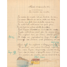Cahier de récitation et de sciences