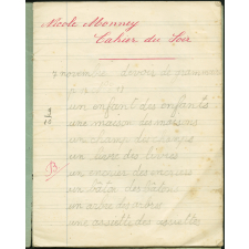 Cahier du soir