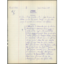 Certificat d'études 1957. Canton de Damville. Rédaction