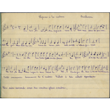 Cahier de chants