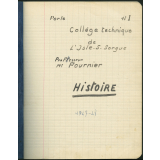 Cahier d'histoire